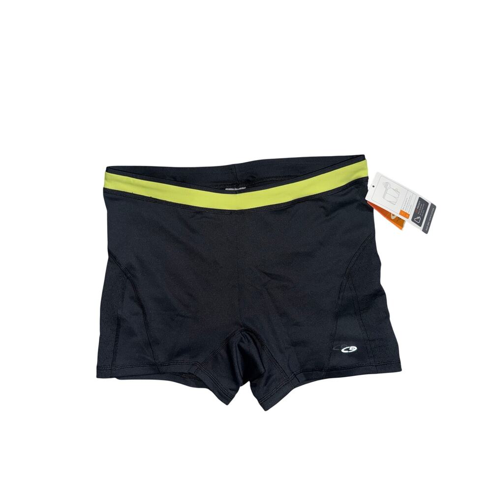Champions women’s New black & lime activewear shorts